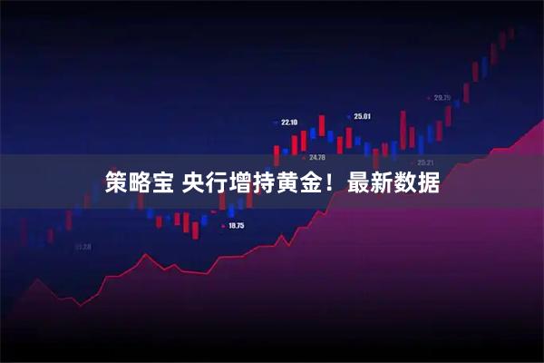策略宝 央行增持黄金！最新数据